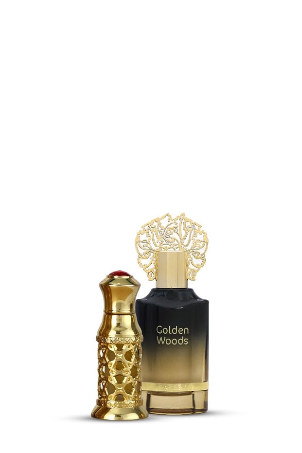 Naseem Golden Woods - Eau de Parfum 55ml + Oud Safi - Perfume Oil 6ml
