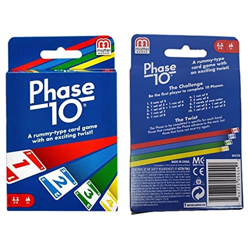 Uno + Dos + Uno Flip + Phase 10