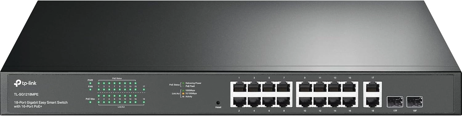 TL-SG1218MPE 18-Ports