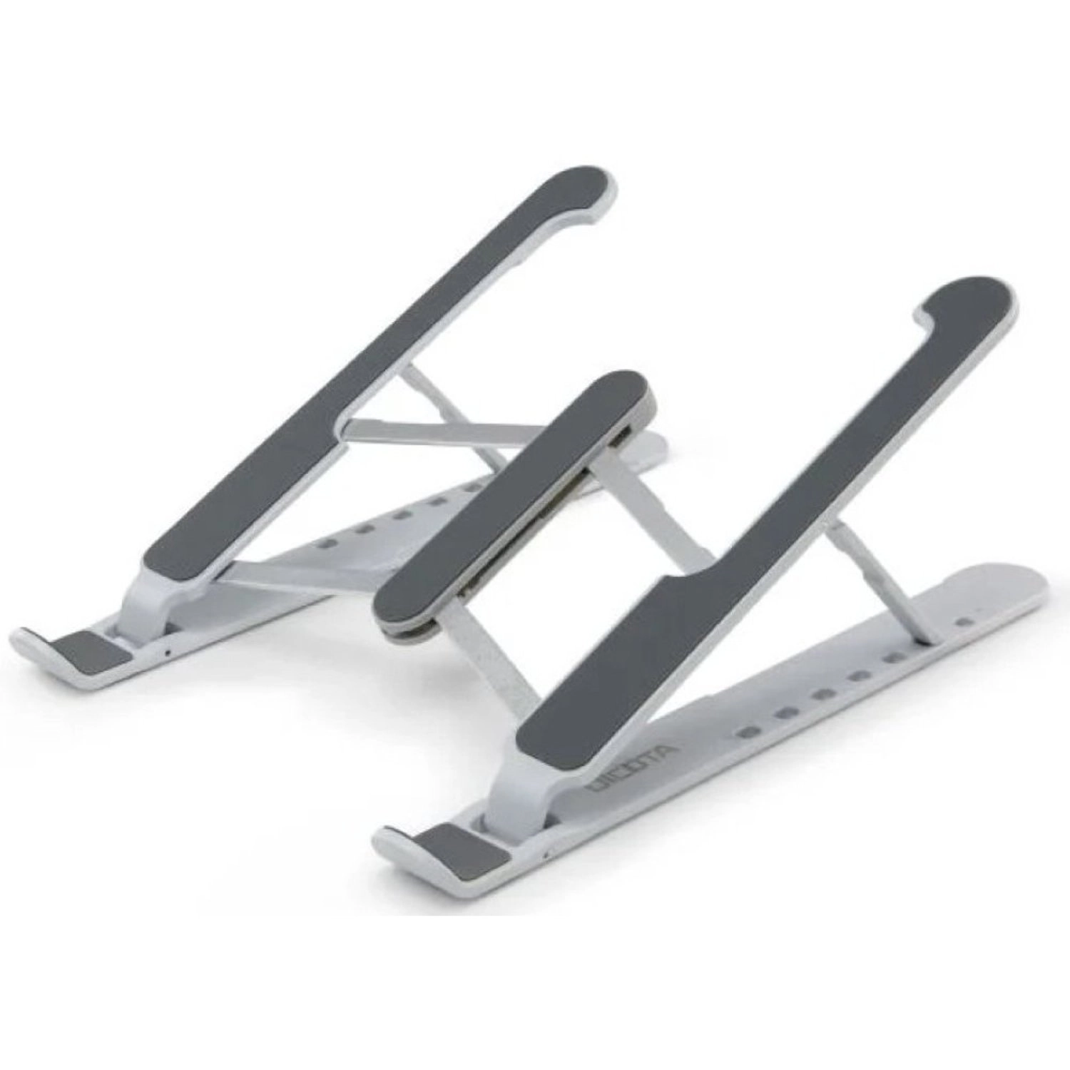 Portable Laptop/Tablet Stand - Grey Aluminium alloy 7 adjustable heights
