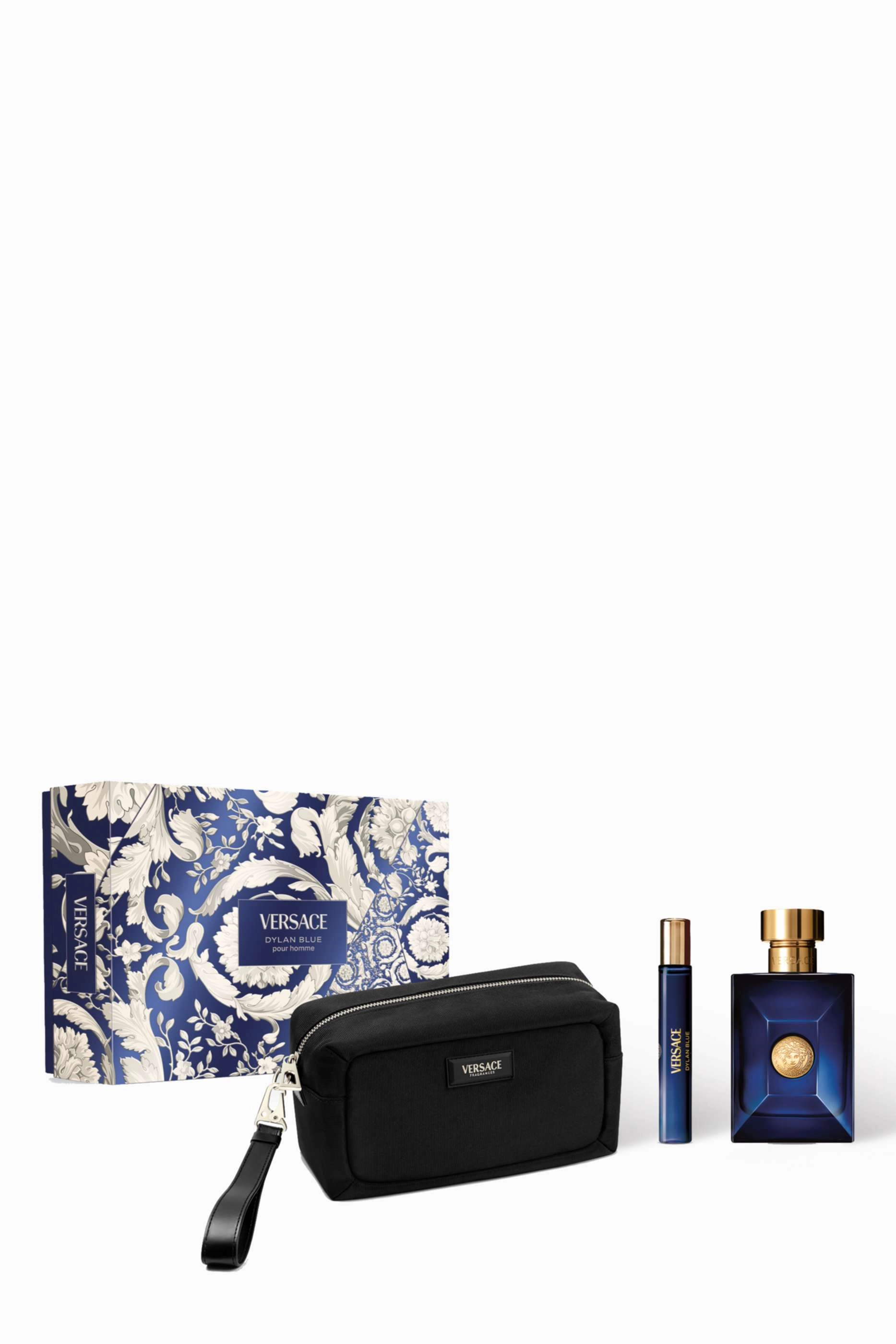 Versace Perfumes Dylon Blue Pour Homme Eau de Toilette - 100ml 10ml Gift Set