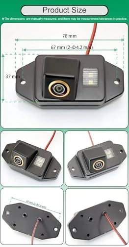 Rear View Camera - Night vision Wire AHD 720P