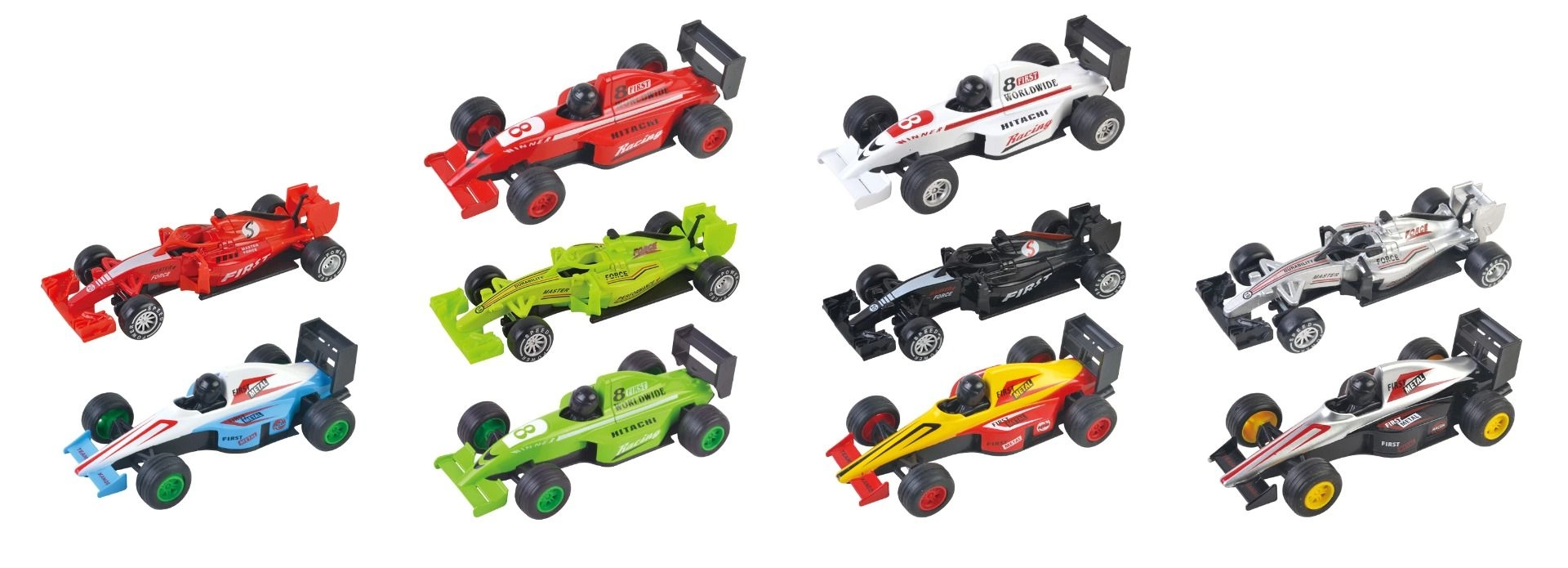 Vroom Vroom Diecast Metal - F1 - 1:43 1pc
