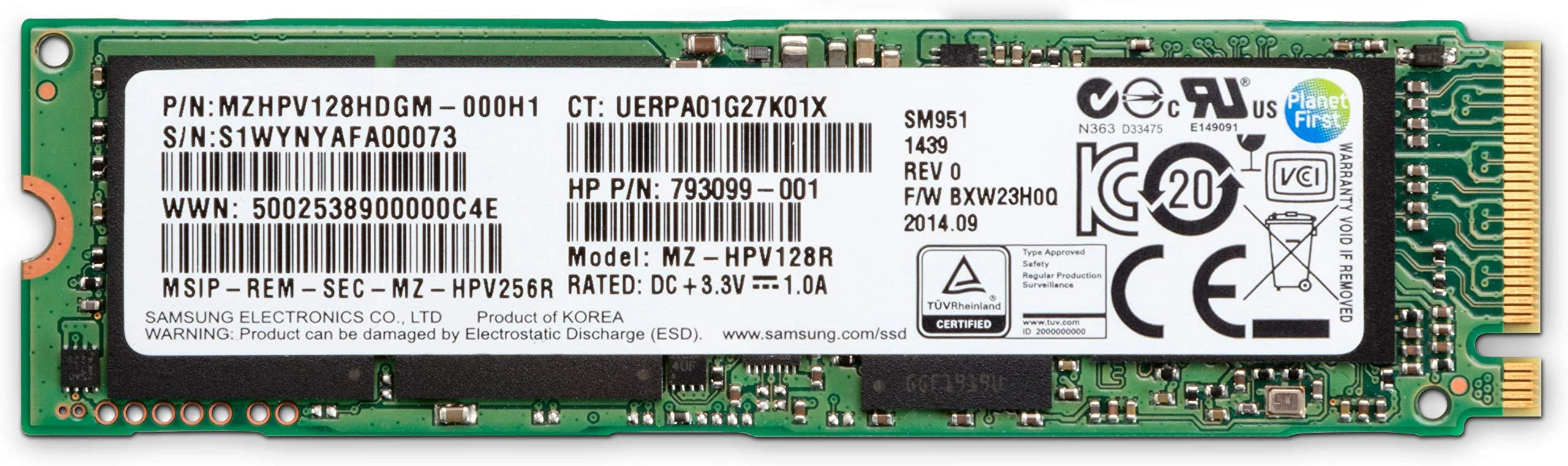 HP 1D0H6AA - 256GB M.2