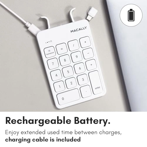 2.4G Wireless Numeric Keypad USB C - scissor switches