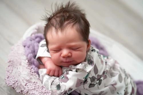 Reborn Baby Doll - 18 Inch Vinyl Girl