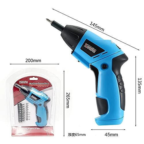 Handheld Dry Battery Folding Electric Screwdriver