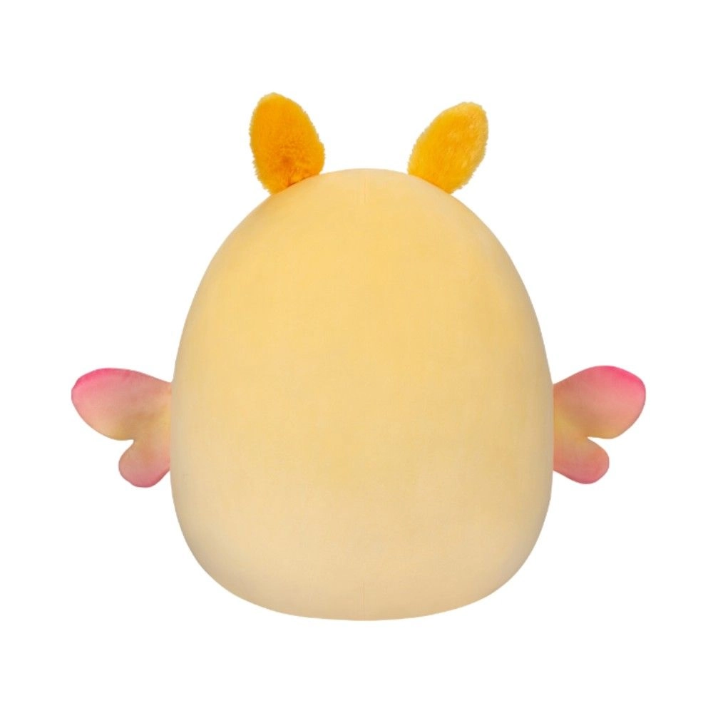 Moth Jumbo 50 cm Yellow Plush