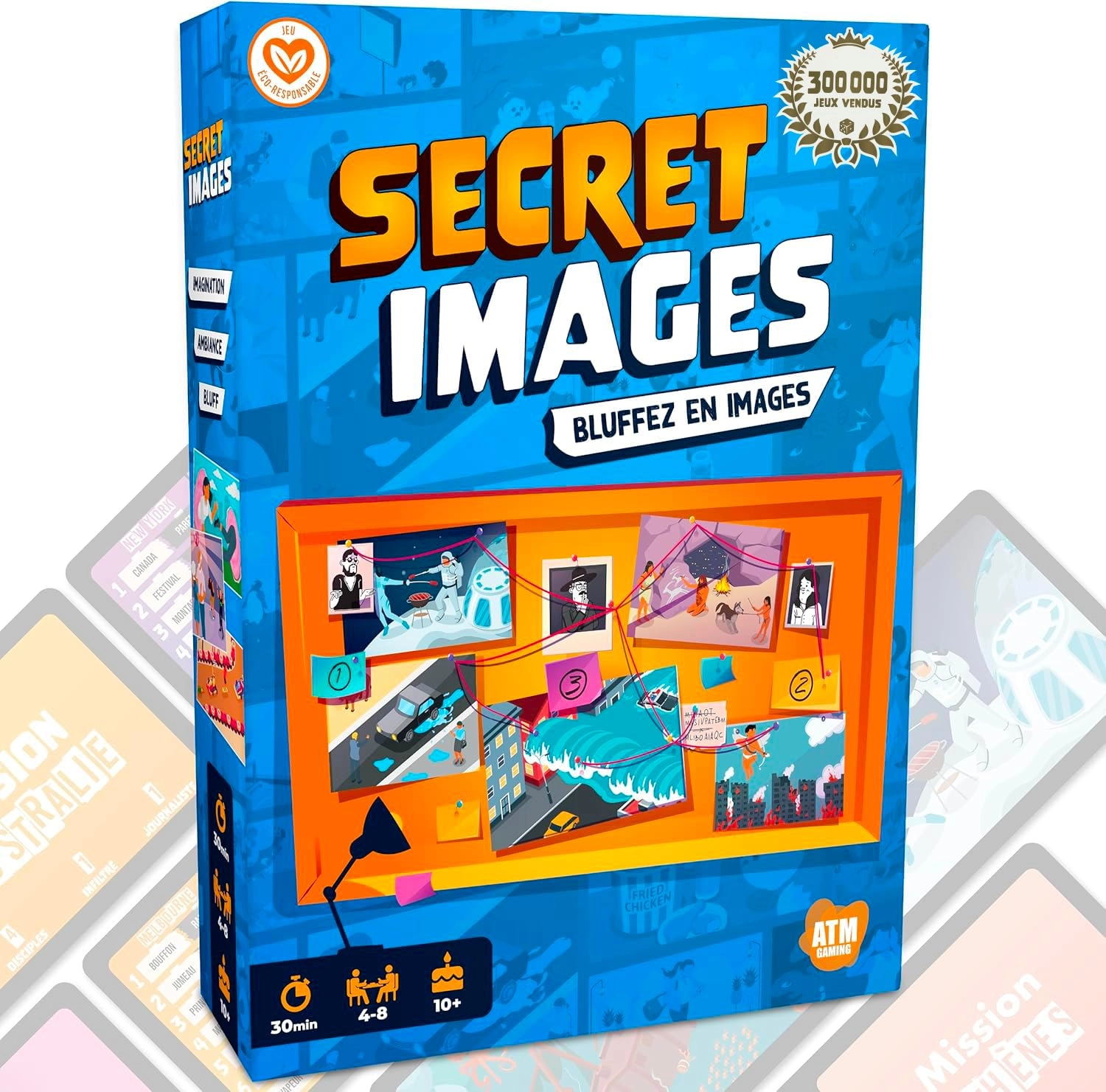 ATM Gaming Secret Images - Card Game (French)