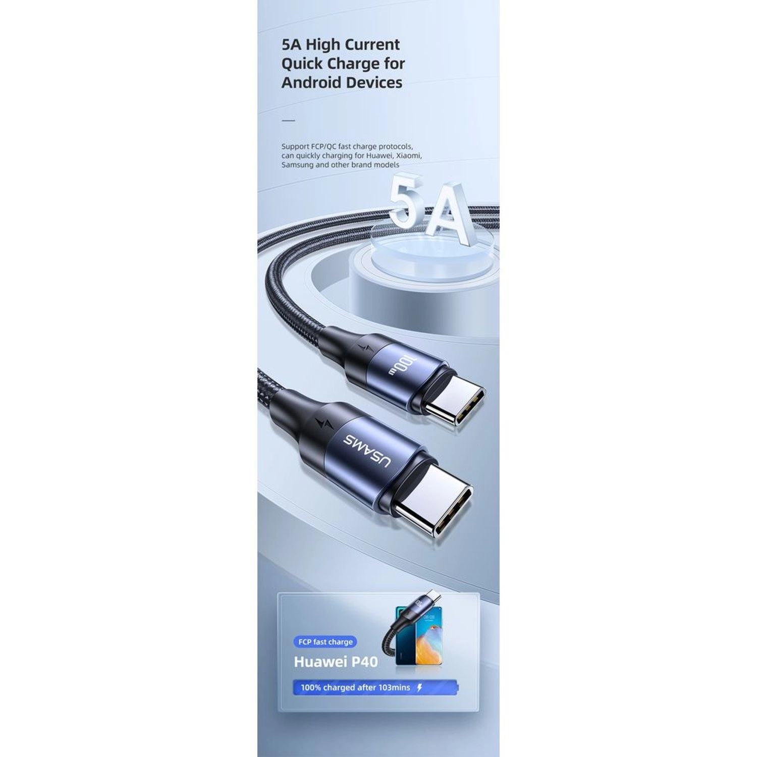 USB Cable USB-C to USB-C 2m