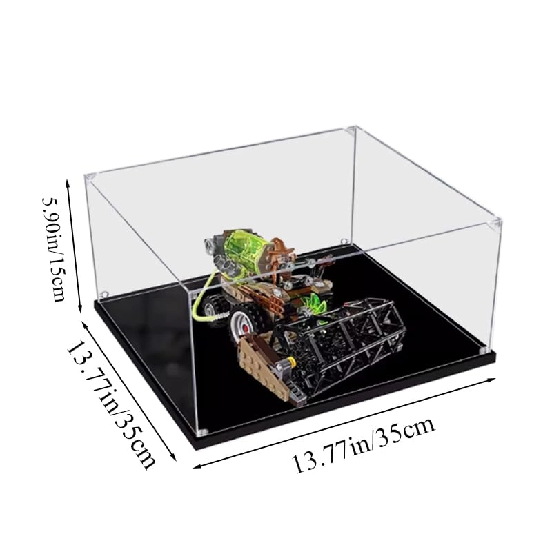 Clear Acrylic Display Case (76054) - Batman: Scarecrow Harvest of Fear LegoHeroes