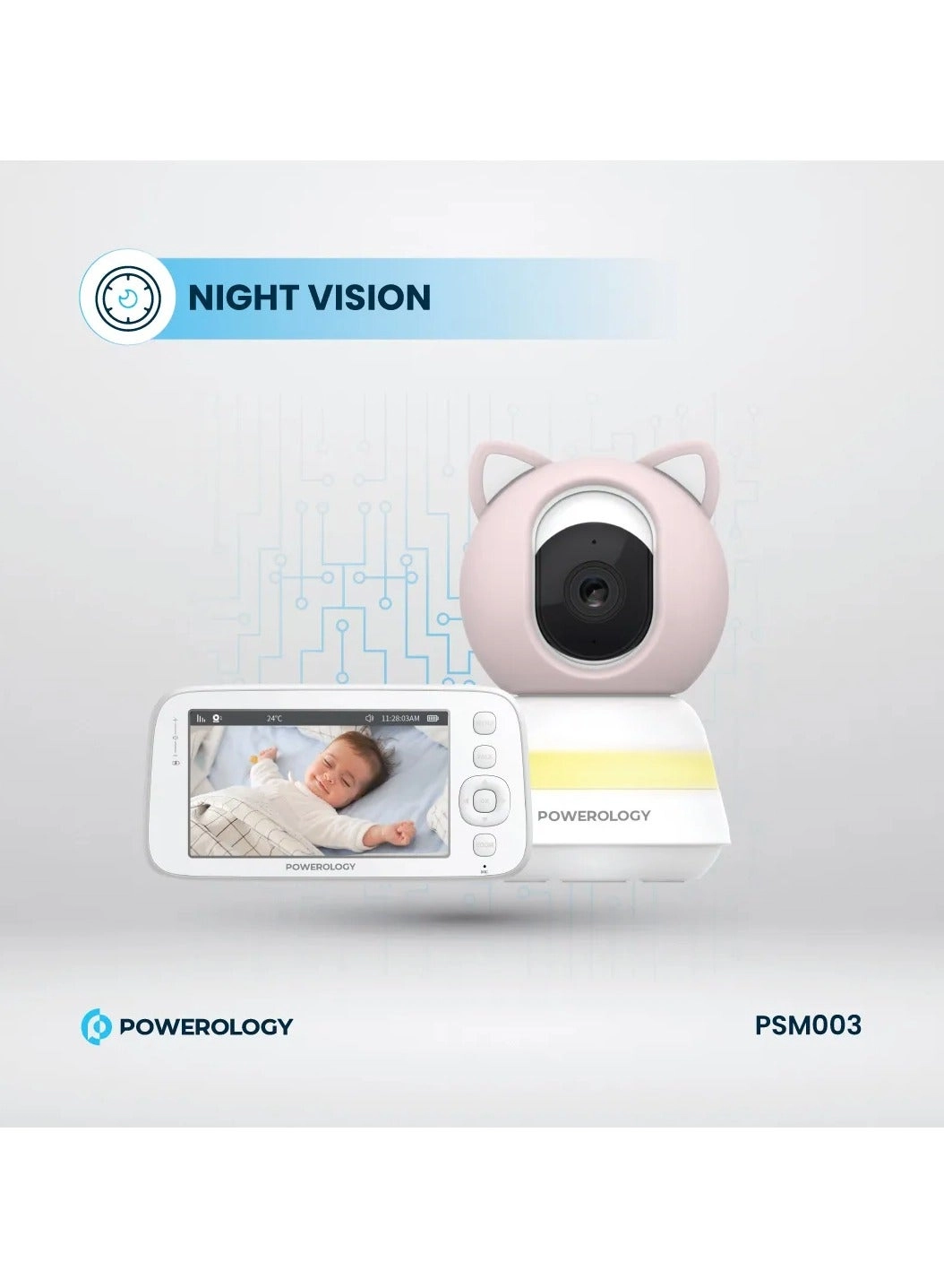 Baby Camera with Monitor and APP - 5 in