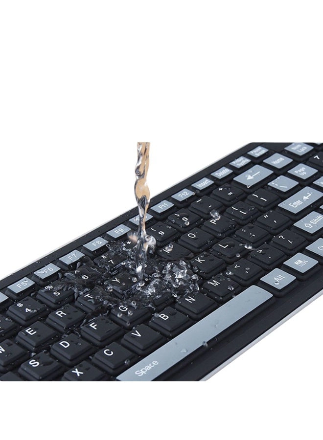 Wireless Keyboard - Folding Silicone Waterproof