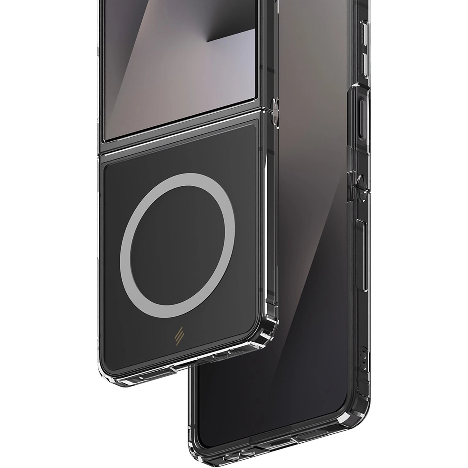 Magnetic Clear Case for Samsung Galaxy Z Flip7