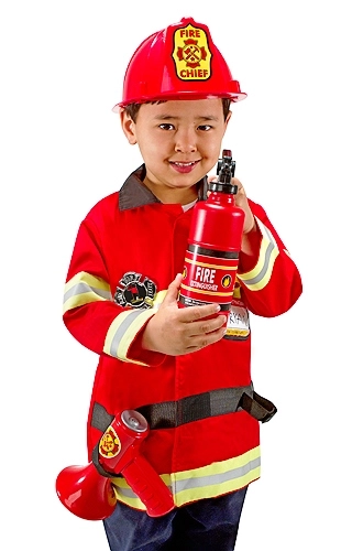 Melissa & Doug Fire Chief Role Play Costume (MD-4834)
