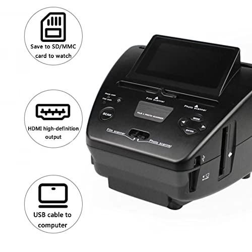 Film Scanner - 22MP 14MP 1080P LCD