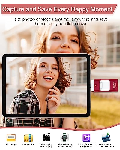 Flash Drive - USB 3.0 4 IN 1 for iPhone 256GB