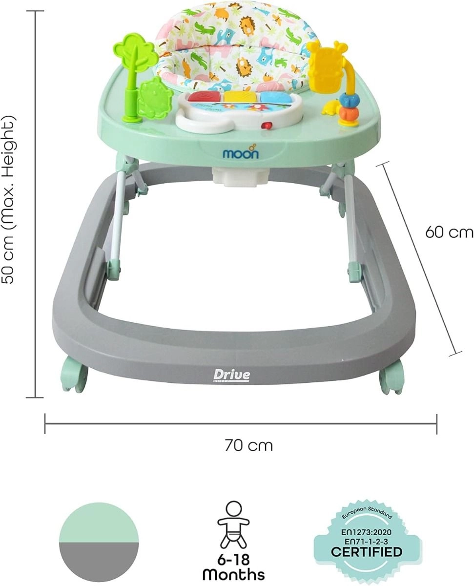 Baby Push Activity Walker - Blue 6 months & above