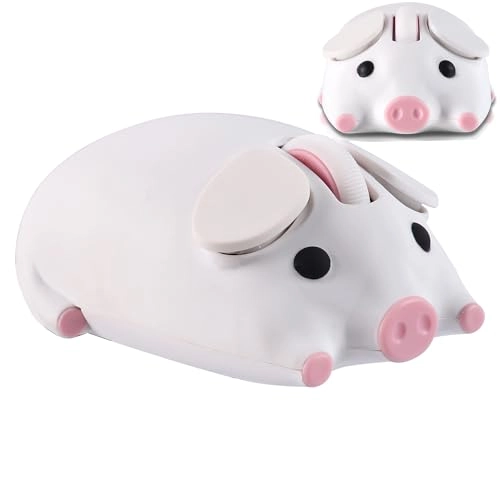 Cute Pig Wireless Mouse - Wireless