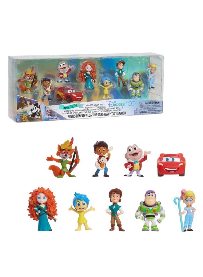 Just Play Disney100 Years of Spirited Adventures Set 9 pcs