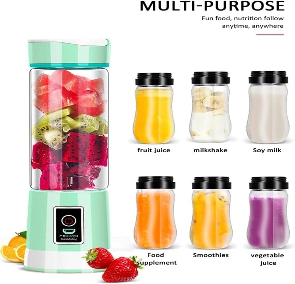 Household Juicer - 300W 600ML+300ML