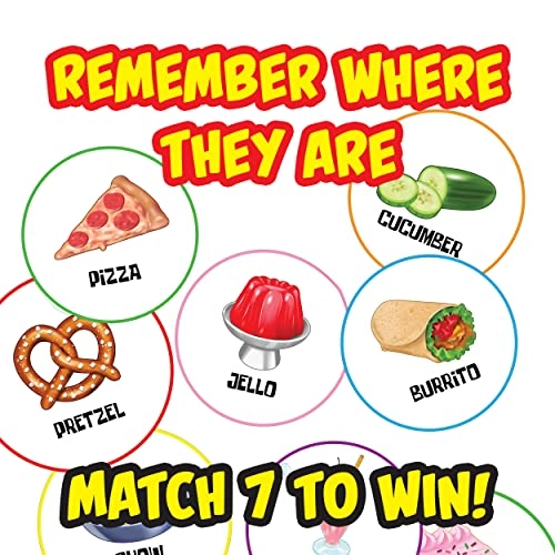 MUKBANG Electronic Food Sound Memory Game - English 6 years and up