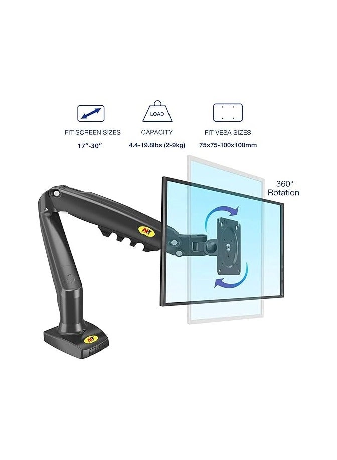 Monitor Desk Mount Stand - 17in-30in