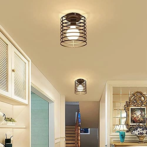 Geometric Cube Ceiling Light