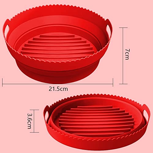 Air Fryer Liners - Silicone 1 x Air Fryer Liners 1 x Separator Pad