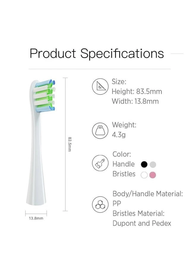 Toothbrush Heads - 8Pcs Suitable for Oclean