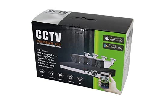 4CH 1080N AHD DVR + 1080P Bullet Camera - 4PCS + Hard Disk - 1TB