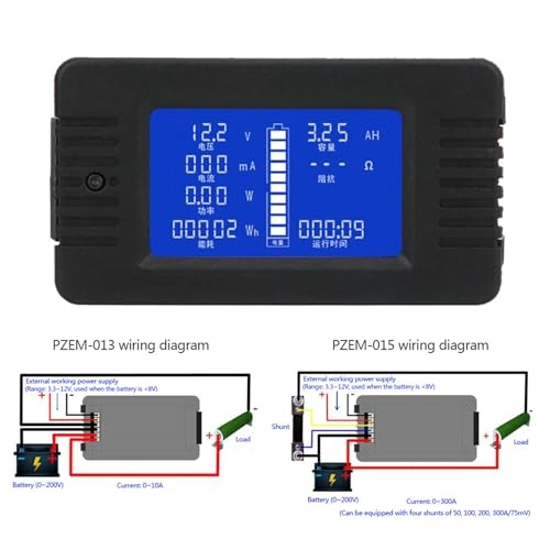 PZEM-015 - Multifunctional Battery Meter 200A