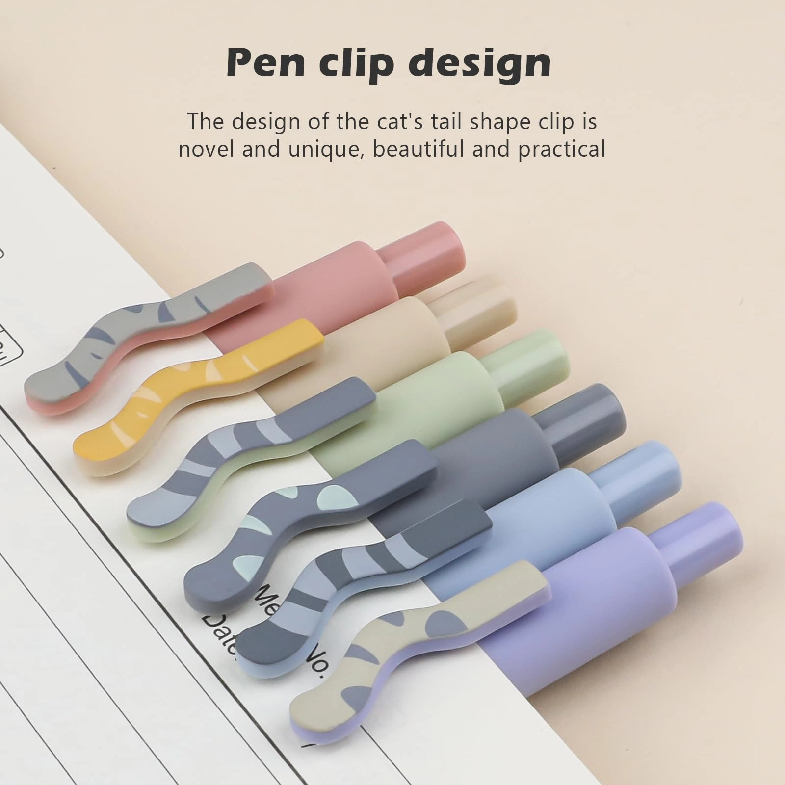 Gel Pens - 6pc 0.7mm