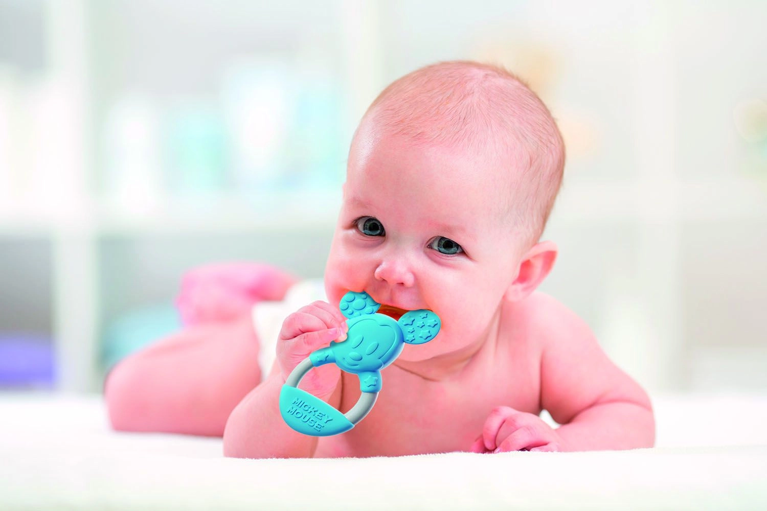 Disney Baby Mickey Teether - paint free soft material