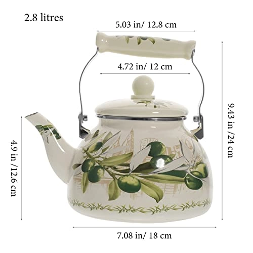 Enamel Tea Kettle - Enamel