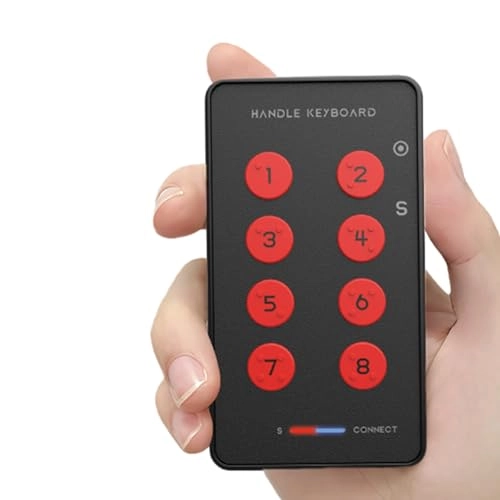 USB Programmable Keypad - 8 Multifunction Keys 100x55x15mm 350mAh Battery