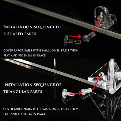 Transparent Acrylic Display Case for 80113 Spring Festival Lemanlou, Egypt - 35 x 20 x 30 cm 3 mm
