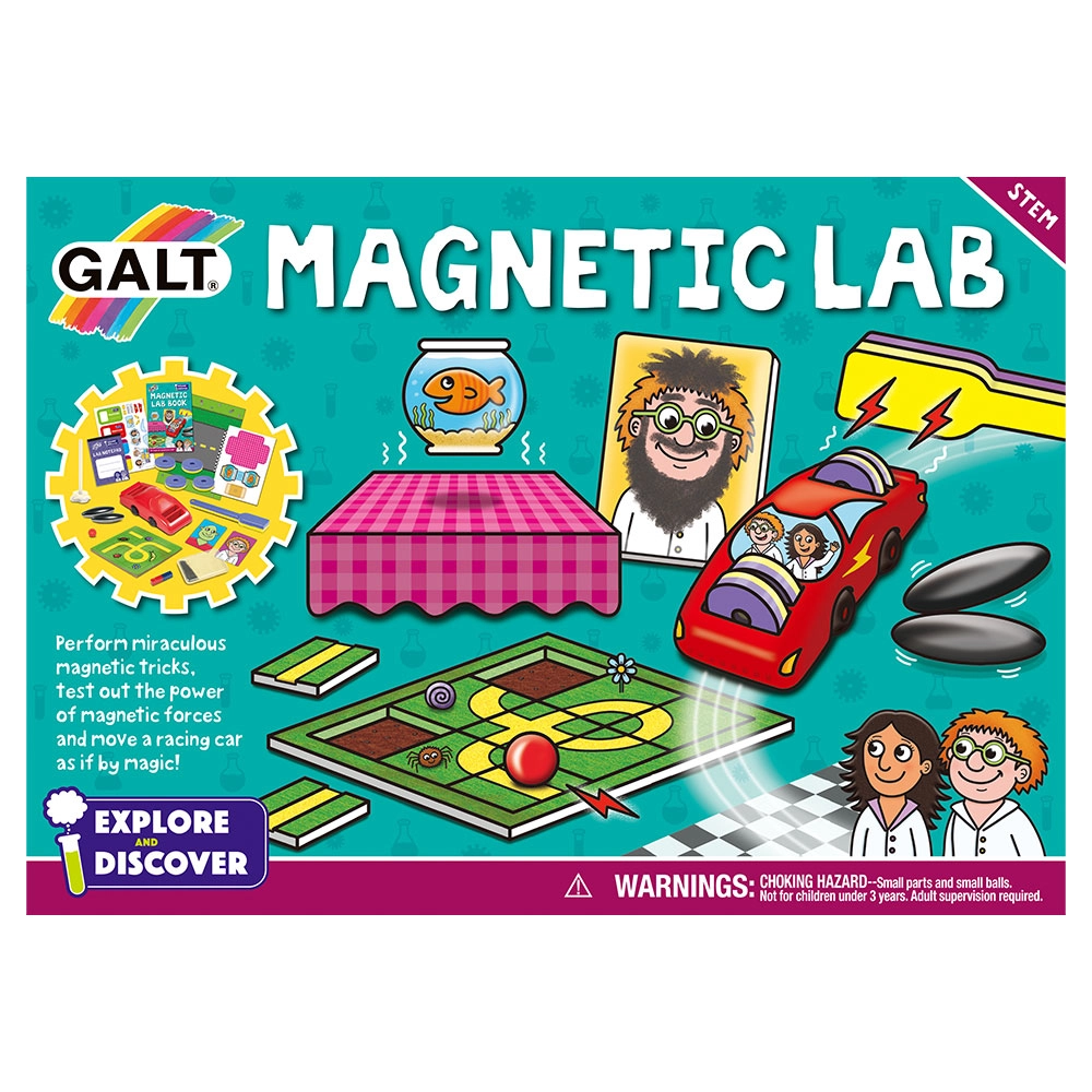 Magnetic Lab Science Kit - 6 to 10 years