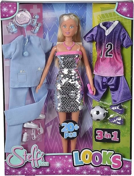 Steffi Love Looks Fashion Doll - 29 cm Multi Colour Ages 3+