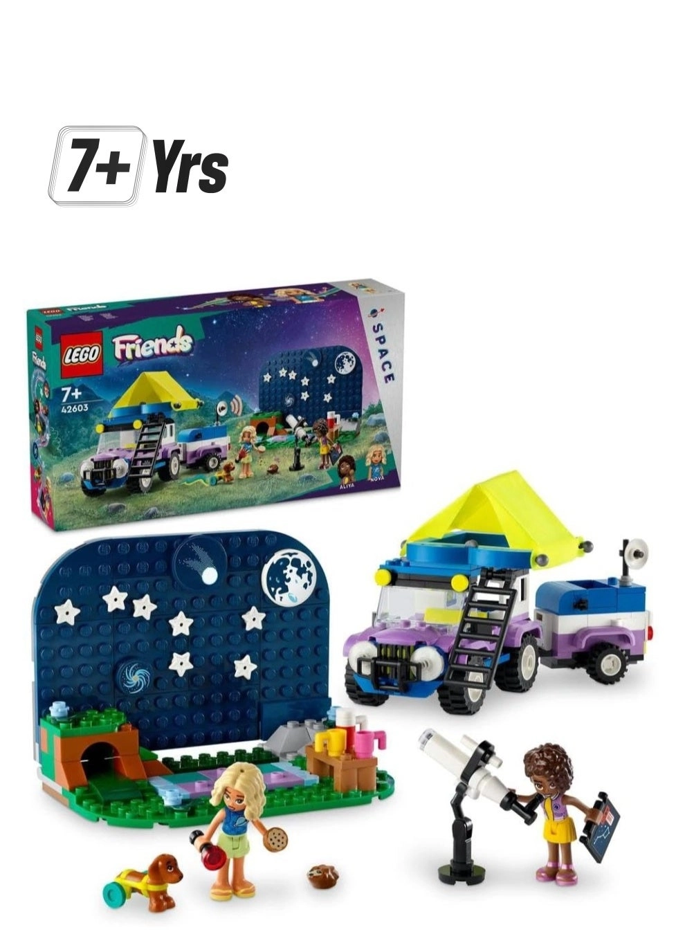 LEGO Stargazing Camping Vehicle - Space Nova Aliya Pickle 364 pcs
