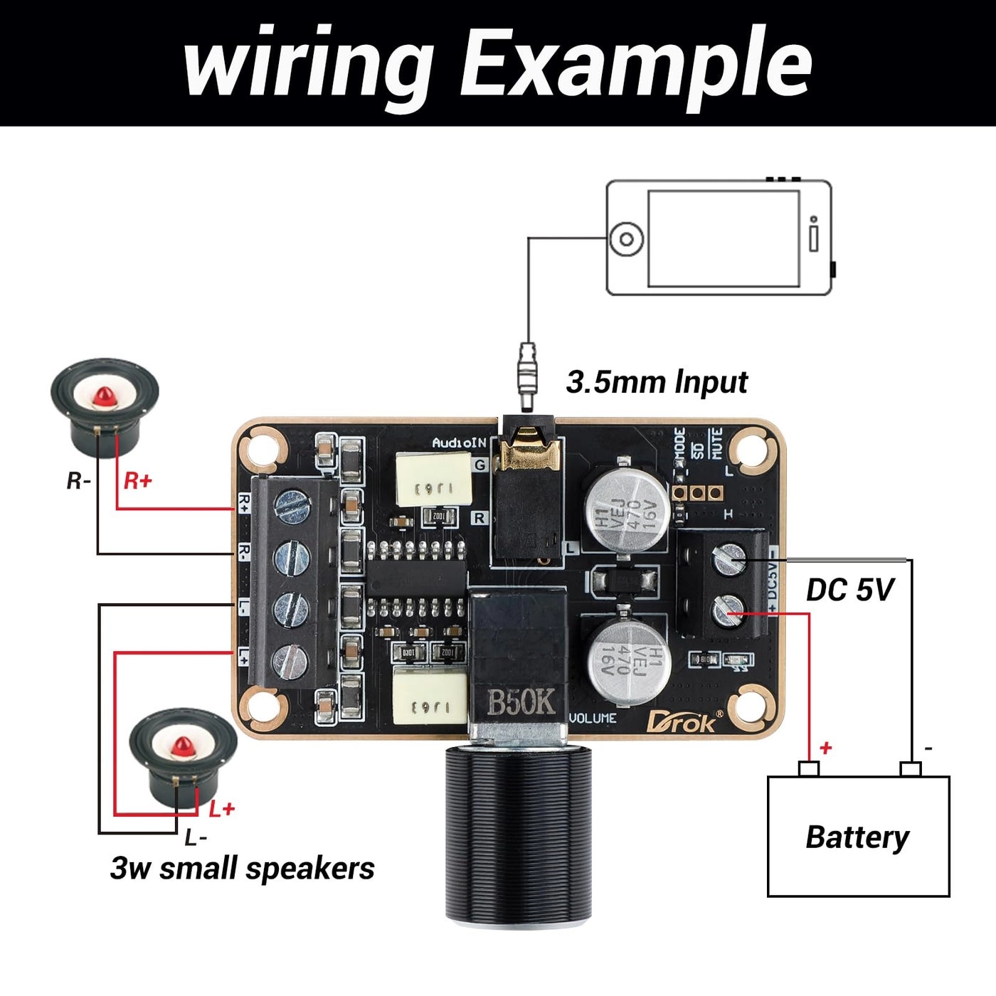 PAM8406 - class D dual-channel 5W+5W