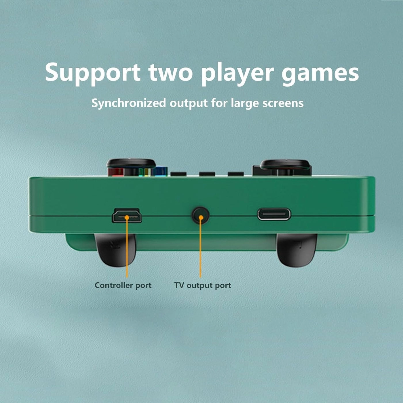 Mini Handheld Video Game Console - 500 Classic Built-in Games Rechargeable