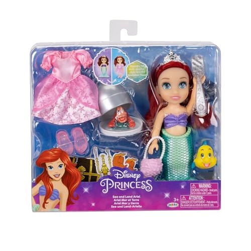 Ariel Doll - 6 TALL Plastic Sea to Land Ages 3+