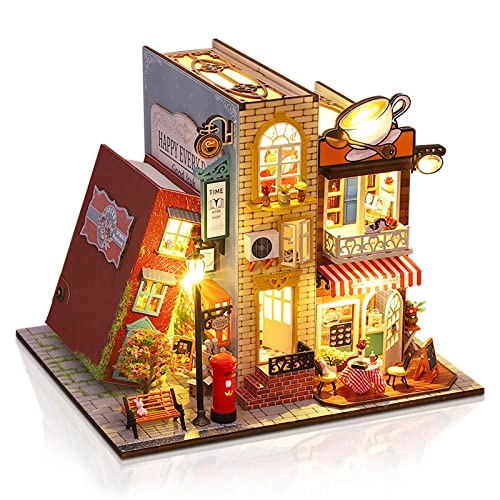 Miniature Dollhouse - Book & Coffee