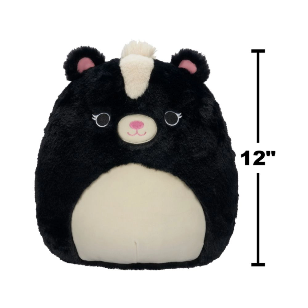 Selma Skunk Fuzzamallows 30 cm Plush - Black/White