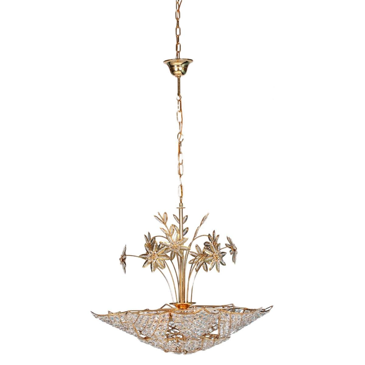 Al Masah Crystal CHA00199 - Chandelier Crystal Gold