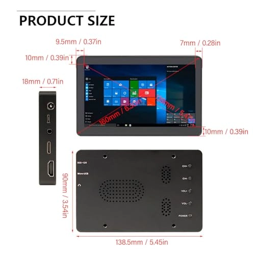 Touch Display - 1920 x 1080P 5.5 Inches