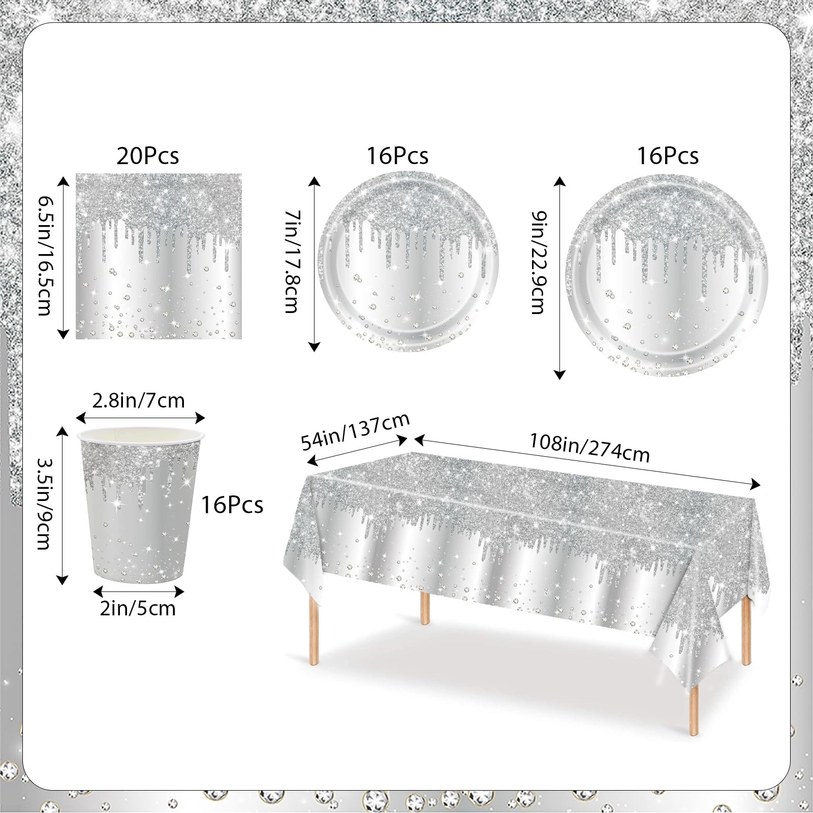 Party Tableware Set - 69 Pcs Birthday