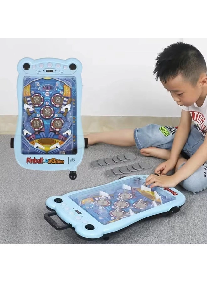 Educational Portable Coin-Operated Pinball Machine - 2-3 years 4-6 years 7-9 years 10-12 years 13-14 years >14 years