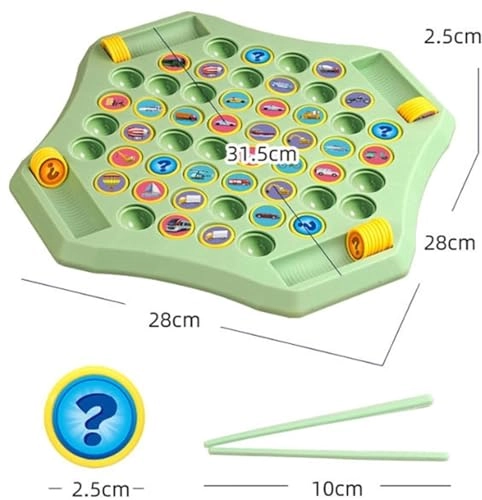 Flip Match Board Game - 1 month and up 52 pieces